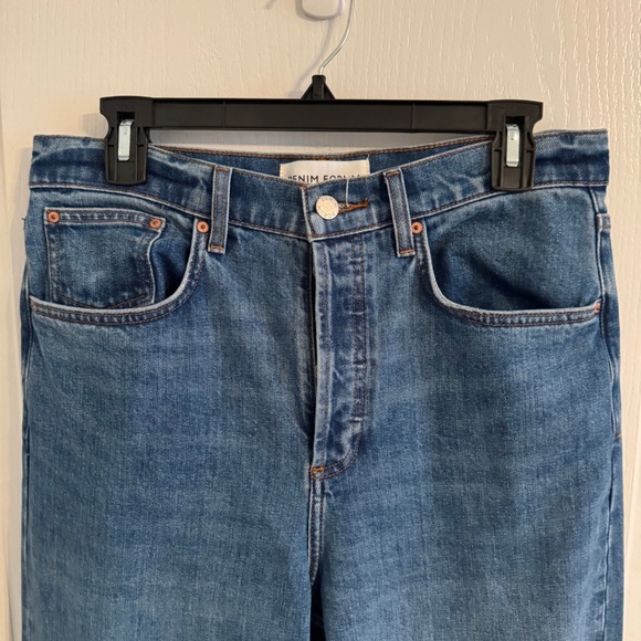 Aritzia Denim Forum The Arlo Hi-rise Straight Jean - Picture 8 of 12